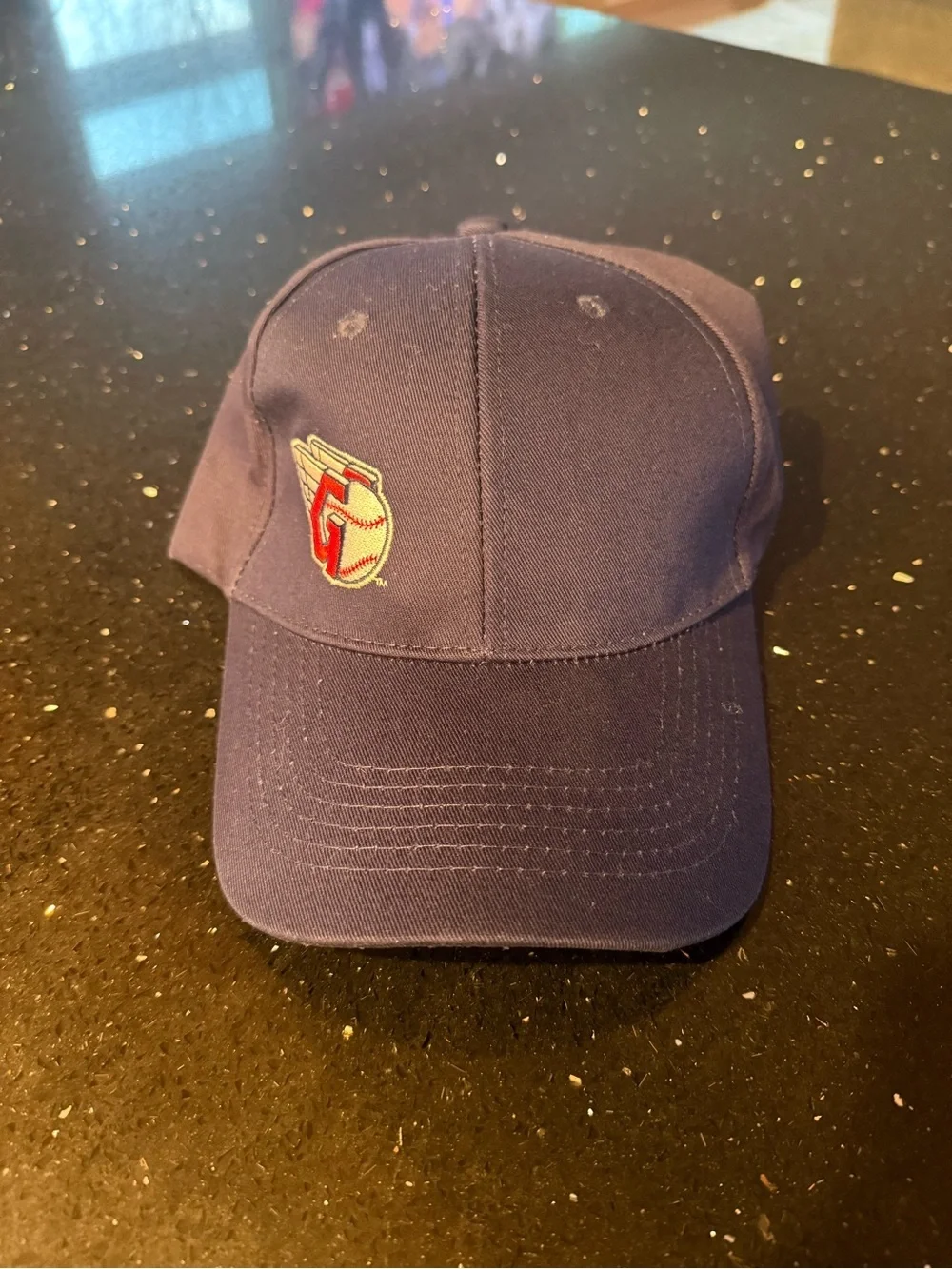 Cleveland Guardians Baseball Cap with Embroidered Baseball Logo